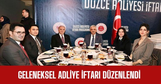   Düzce Adliyesi’nde geleneksel iftar buluşması